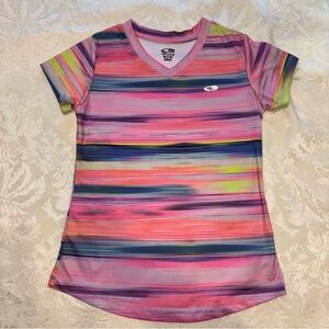 Champion Colorful Striped Kids Shirt
